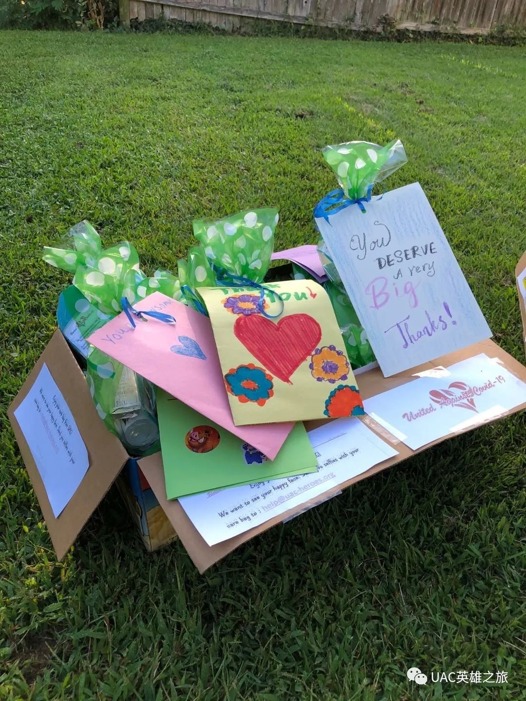 UAC Love Bag Campaign progress