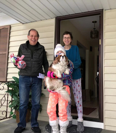 The elderly neighbor and his family's 300-year-old tree